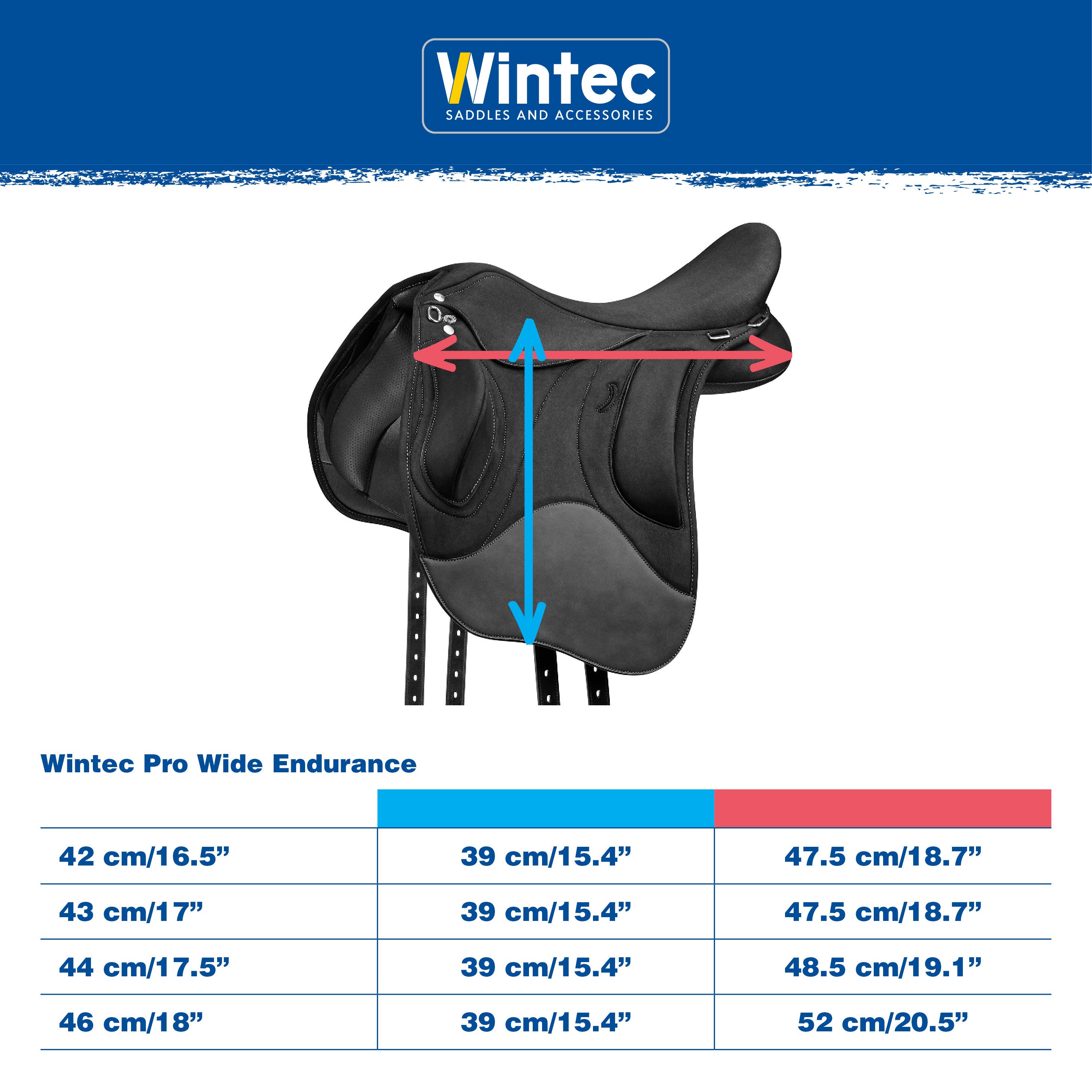 Wintec Pro Wide Endurance